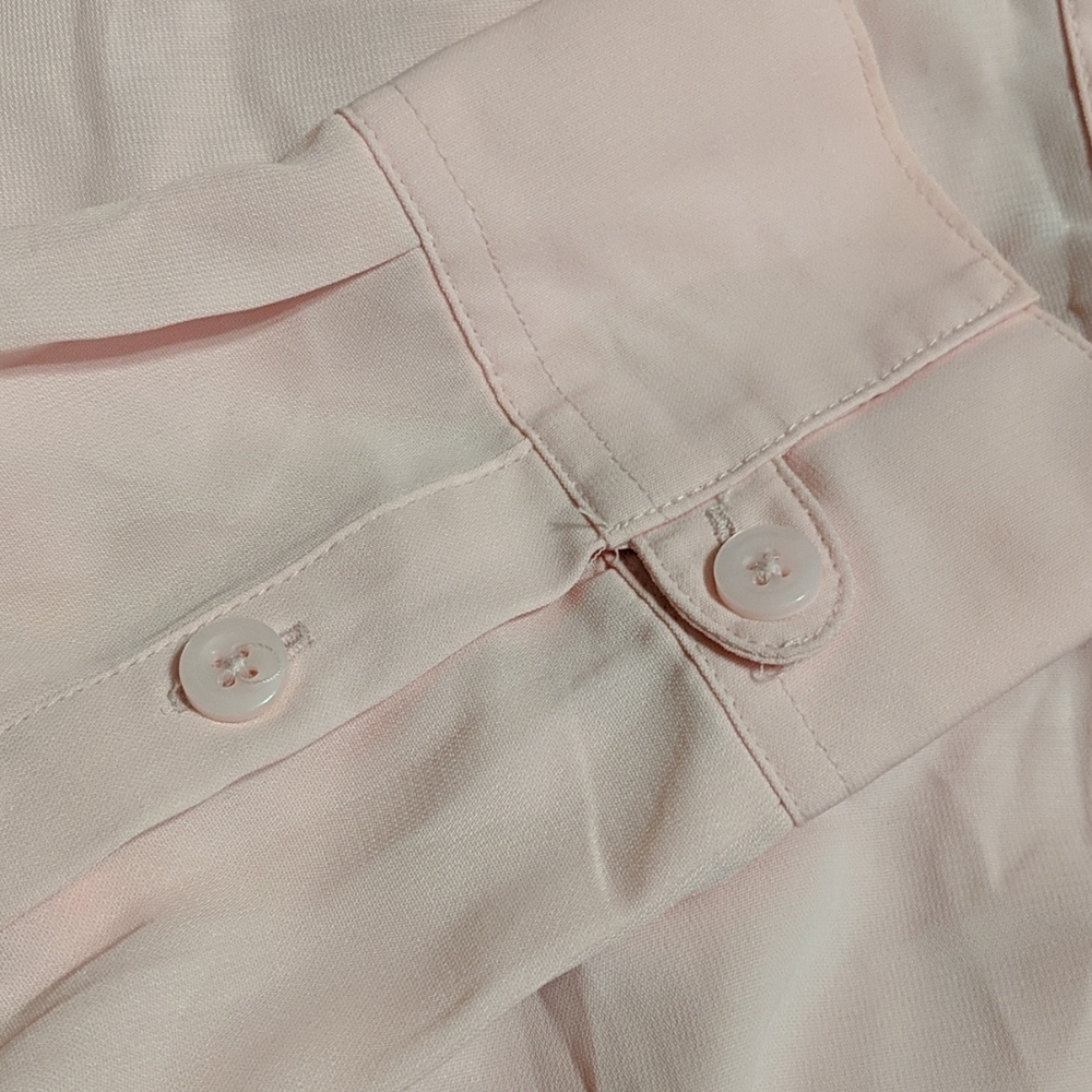 Jaclyn Smith 14 Pink Blouse Vintage. Save money by bundling items! - Picture 3 of 4